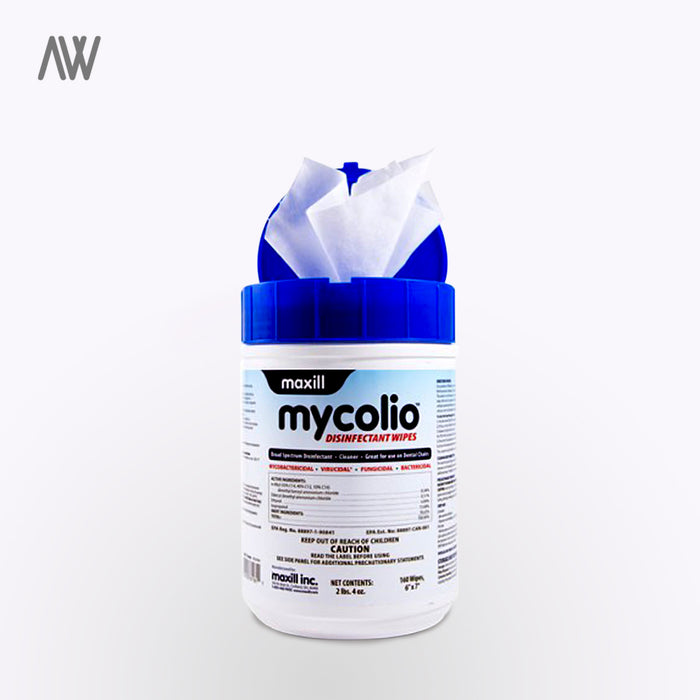 Mycolio Sanitizer Wipes Tube - WHOLESALE PRICING | AWD Protective Gear