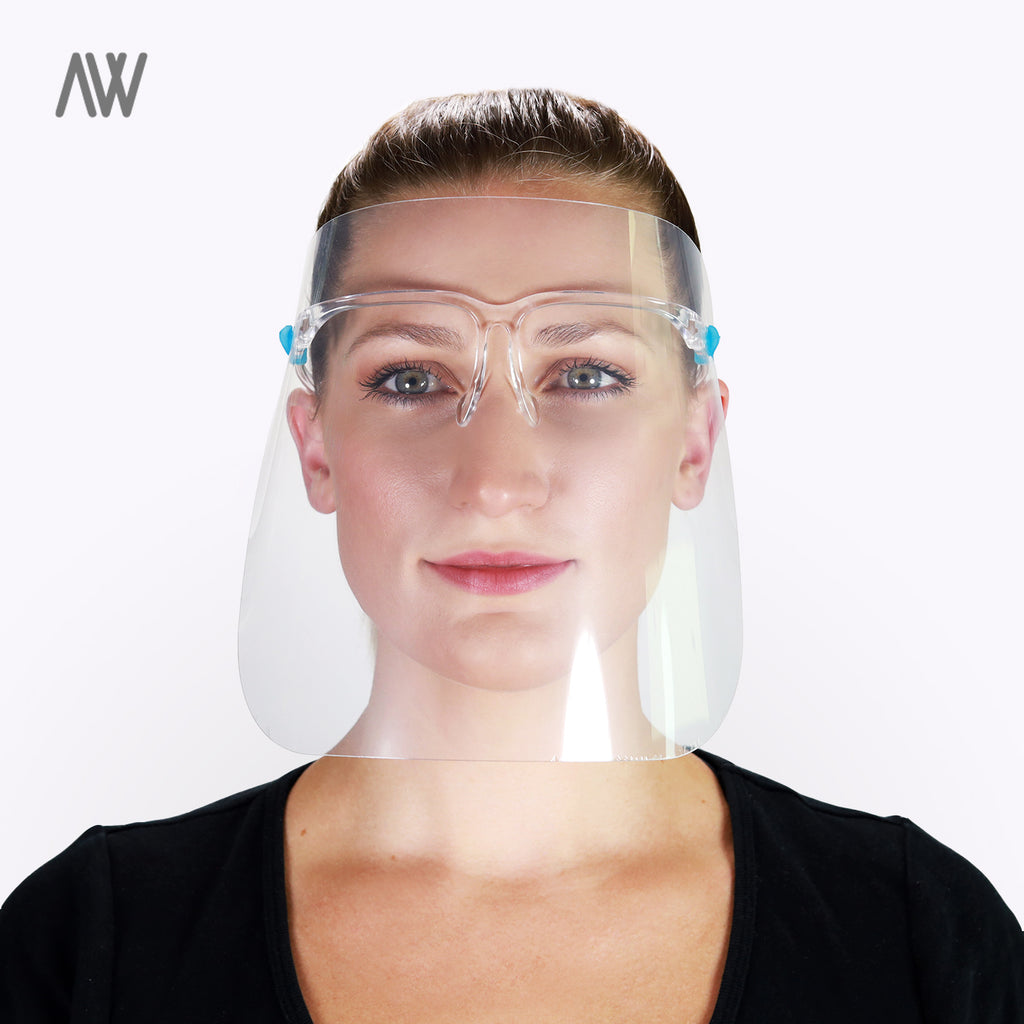 Face Shield - Protective Eyeglasses 3pcs - WHOLESALE PRICING | AWD Protective Gear
