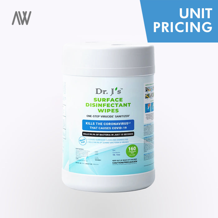 Surface Disinfectant Wipes - EPA Approved against COVID - UNIT PRICING | AWD Protective Gear